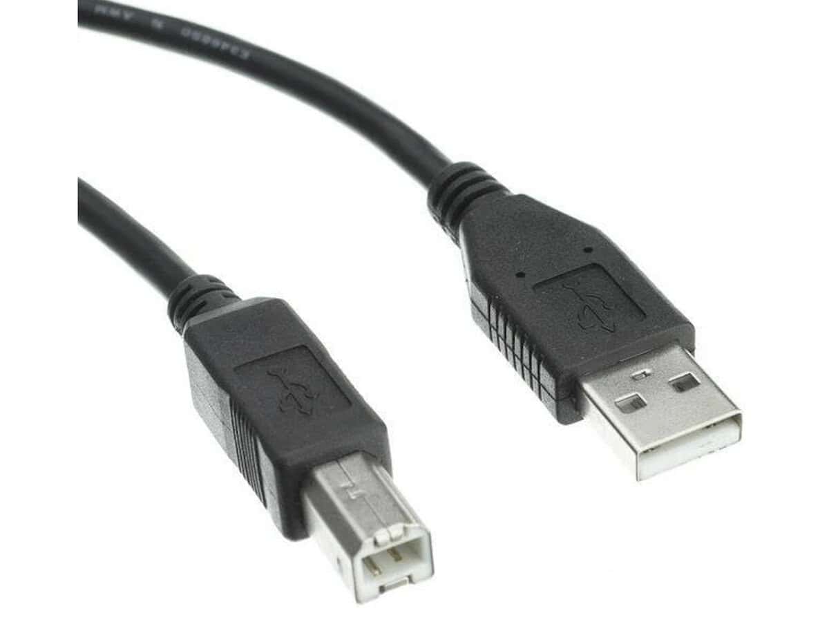 USB PRINTER CABLE A TO B MALE
