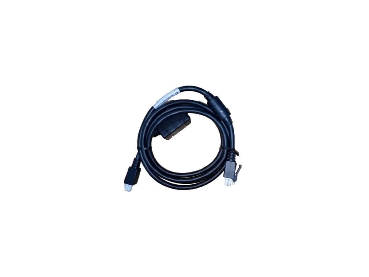 Zebra DC Power Cord for running the MC90/MC91/MC92 4-Slot battery charger from a single Level VI power supply PWR-BGA12V50W0WW