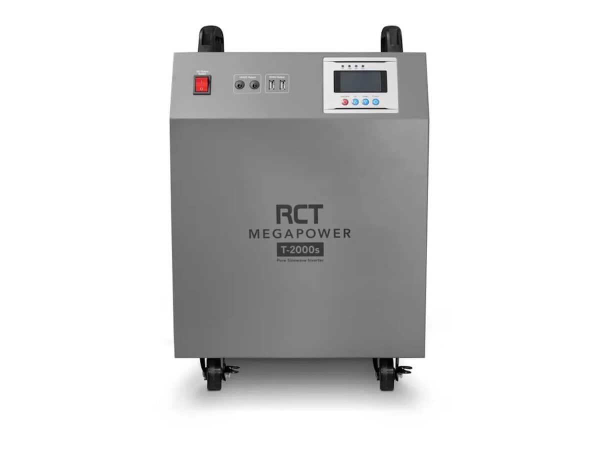 RCT MEGAPOWER 2KVA/2000W UPS INVERTER TROLLEY WITHOUT BATTERIES (Warranty Electronics- 1 year)