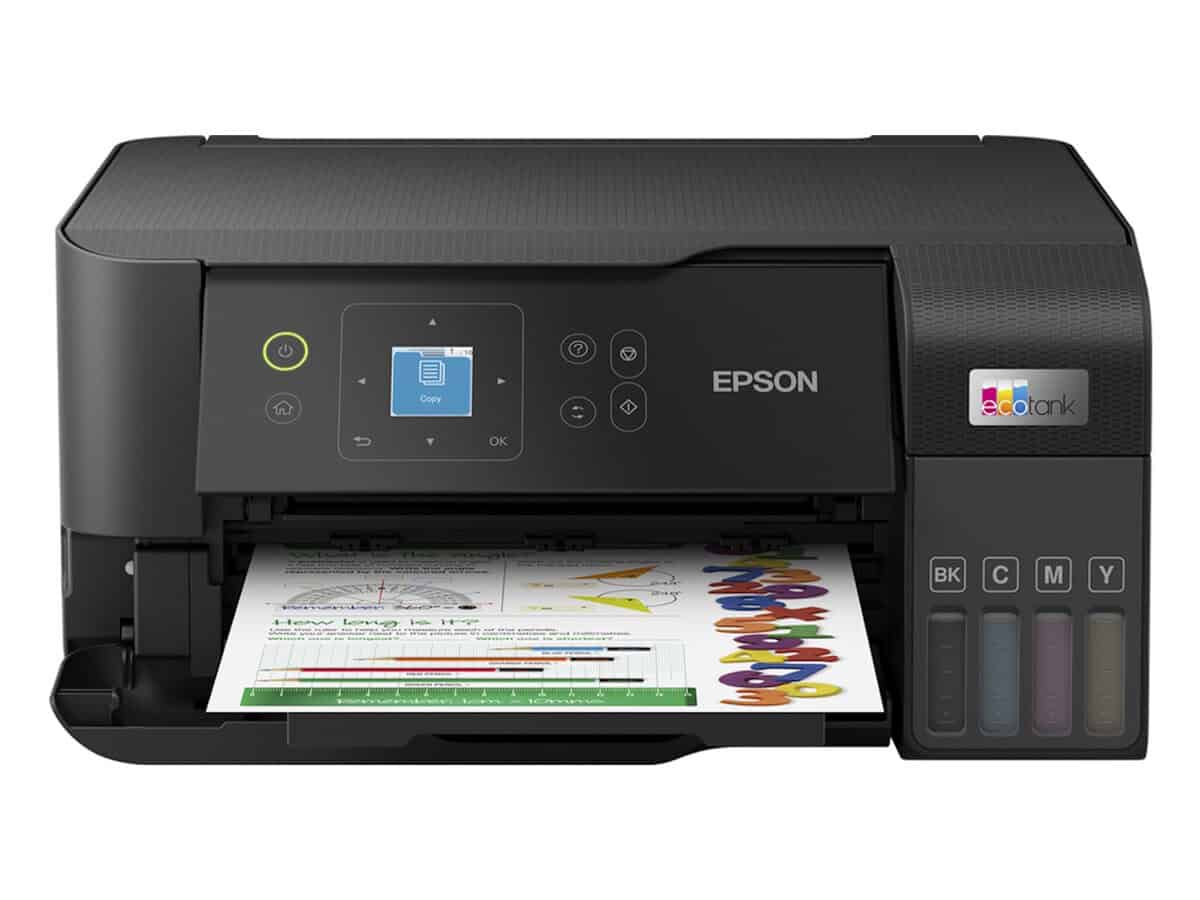 Epson EcoTank L3560 3-in-1 with Wi-Fi Direct Printer with LCD screen