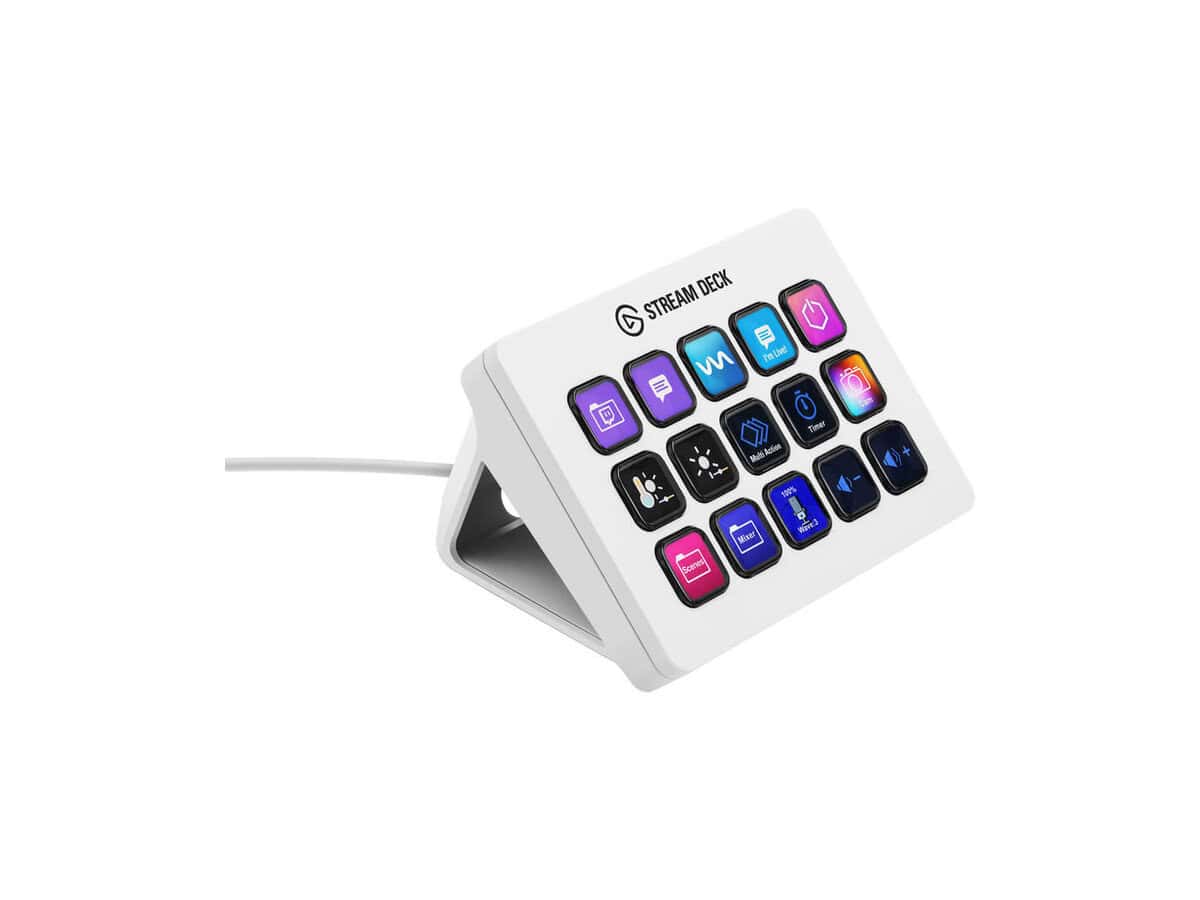 Elgato Stream Deck MK.2 - Tactile Control Interface; 15 Customizable LCD Keys