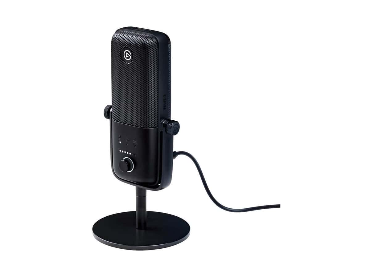 Elgato Wave:3 Microphone - Condenser capsule; Sample Rate: 48 / 96 kHz; Frequency Response: 70 - 20000 Hz; Interface: USB-C.