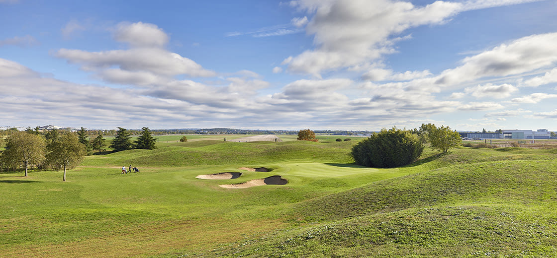 Golf Bluegreen Grand Lyon Chassieu, parcours de golf 18 trous