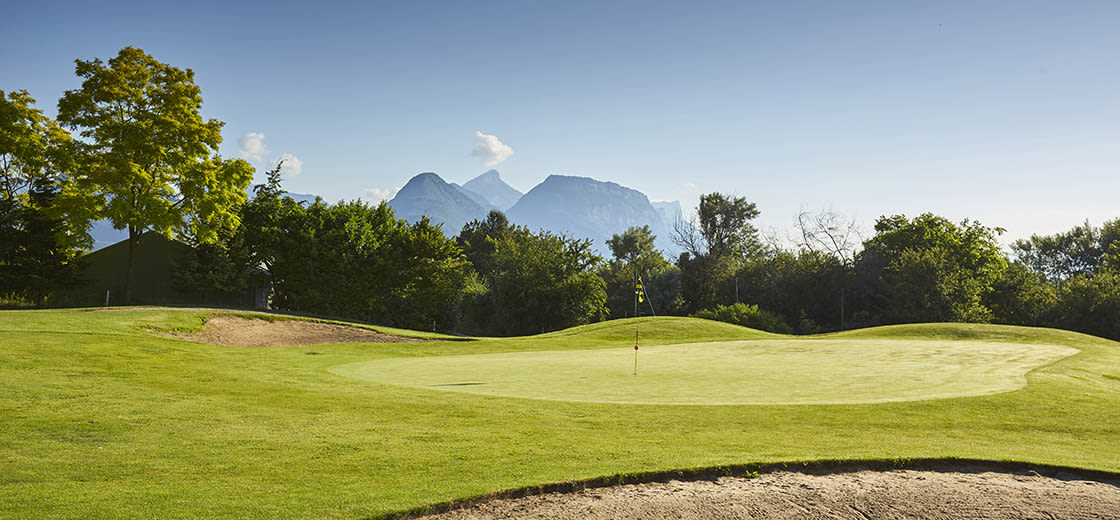 Golf Bluegreen Grenoble-Seyssins, parcours de golf 18 trous