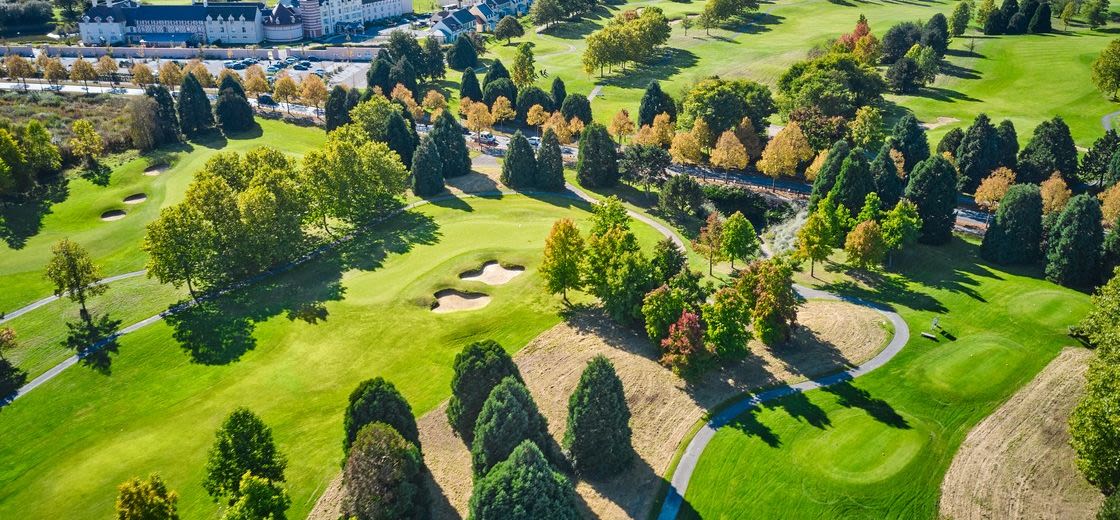 Parcours du golf Golf Paris Val d'Europe