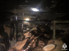 Пожар в магазине на улице Маяковского в Вологде