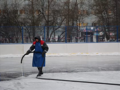 Каток на «умной» площадке в Вологде открыт для посещений