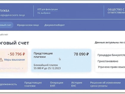 Налоги - единым платёжным документом
