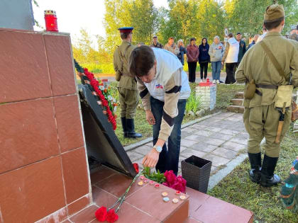 Молодогвардейцы Череповецкого района приняли участие в патриотической акции