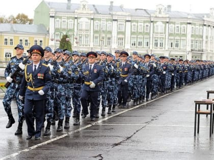 Торжественная церемония принятия Присяги и клятвы кадета состоялась в Вологде