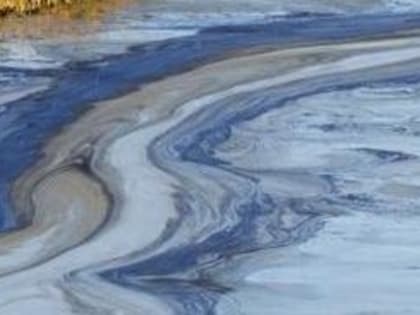 Река Вологды оказалась загрязнена нефтепродуктами