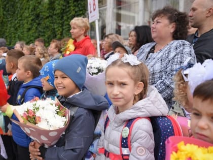 Новый учебный год в Вологде начали около 44, 5 тысяч школьников