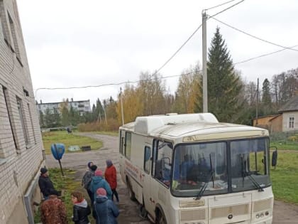 Выезд мобильного передвижного комплекса 10 октября 2023г