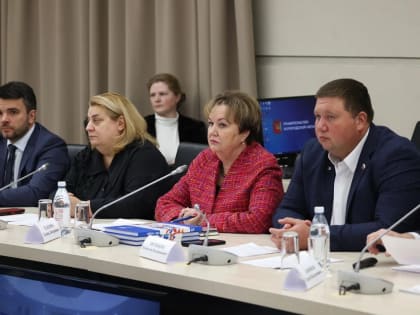 Галина Телегина, приняла участие во встрече с председателем правительства Вологодской области Александром Мордвиновым