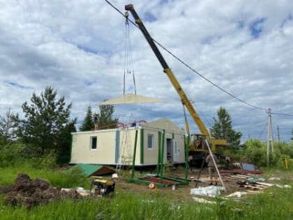 При поддержке Губернатора Вологодской области оперативно продвигается работа по строительству ФАПа в деревне Ишутино