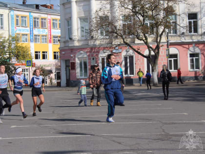 Дети сотрудников и военнослужащих управления Росгвардии по Вологодской области приняли активное участие в «Кроссе нации-2019»