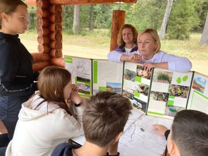 Запуск Лесного класса в Сямженской школе