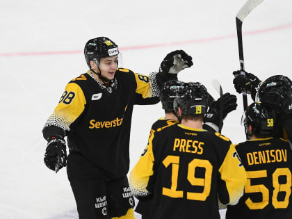 Хоккеисты череповецкой «Северстали» второй раз в сезоне обыграли магнитогорский «Металлург»