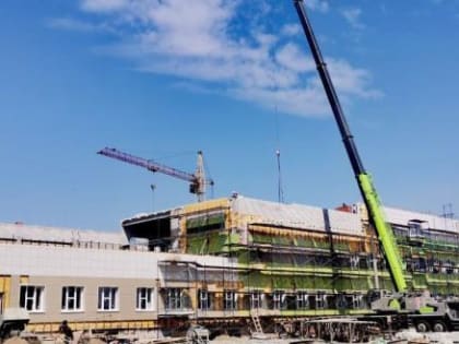 В Зашекснинском районе новая школа готова на 52%