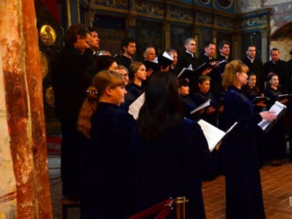 Вологодская хоровая капелла им. В.М. Сергеева выступила с новой духовной программой «Богородице, Дево, радуйся»