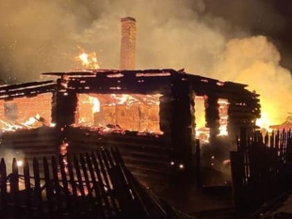 В Вологодской области заживо сгорел пожилой любитель сигарет и неисправной техники