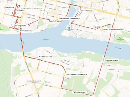 В Череповце марафонцы вновь пробегут по трем мостам