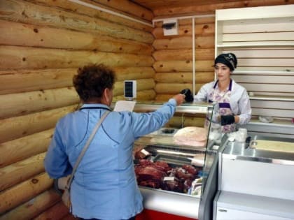 На рынке - свежайшее мясо