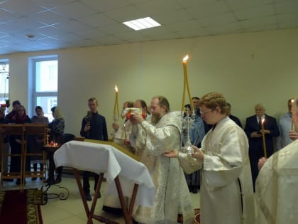 При Вологодской областной детской клинической больнице открыли храм