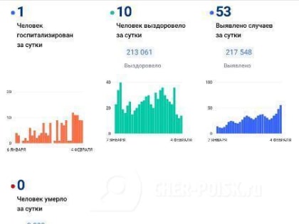 В Вологодской области выявили 53 случая заражения коронавирусом за сутки