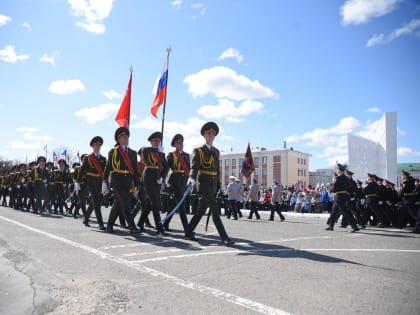 В Вологде прошел торжественный парад Победы