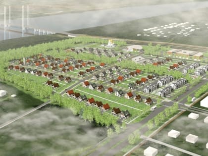 В новом квартале за Шексной для покупателей сделали проезды к участкам