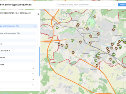 Все инвествозможности региона в одном месте.  На Вологодчине запущена интерактивная инвестиционная карта