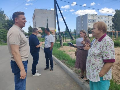 Обновленные дворы оценили жители Заречья и улицы Южакова