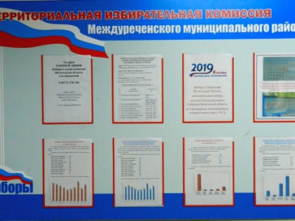 Информация о деятельности территориальной избирательной комиссии Междуреченского муниципального района