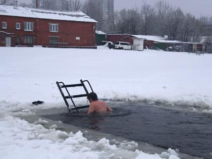 В Череповце 1 января можно будет окунуться в прорубь