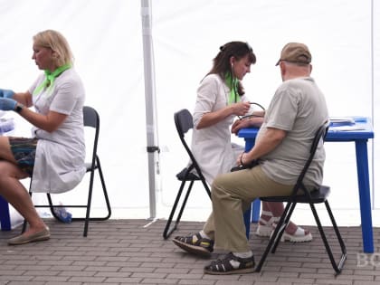 В Вологде сегодня работал «Городок здоровья»