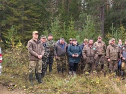 В Никольском районе прошла коллективная тренировка по выполнению лесоустроительных работ на землях лесного фонда