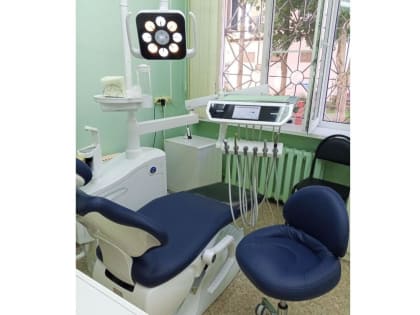 Пять новых стоматологических установок заработали в Вологодской городской стоматологической поликлинике