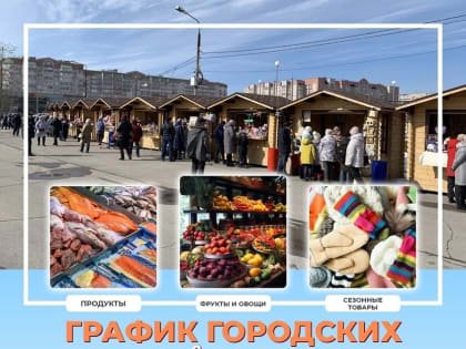 У Ледового дворца сегодня развернулась городская ярмарка