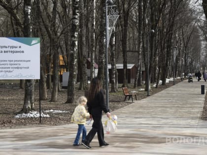 Подрядчик выполнил демонтаж старой детской площадки в парке Ветеранов в Вологде