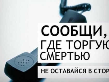 Более 20 фактов незаконного оборота наркотиков выявили в Вологде в рамках акции «Сообщи, где торгуют смертью»