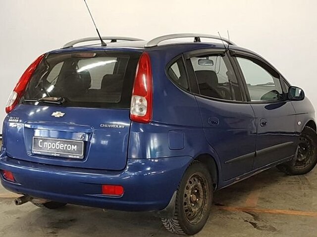 Chevrolet Rezzo 2007 синяя