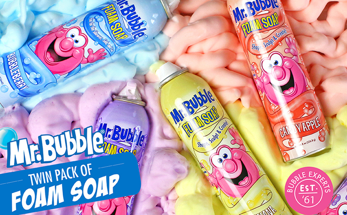 Mr. Bubble on X: My Watermelon & Marshmallow Foam Soap Twin Pack