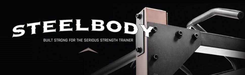 Steelbody Powder Coated Steel Horizontal Weight Plate Rack w