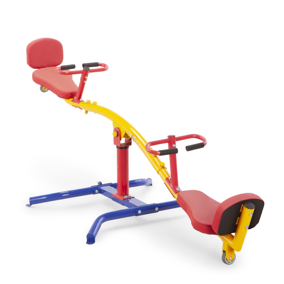 Gym Dandy Kids Swivel Seesaw Toy 360 Degree Spinning Metal Outdoor Teeter Totter Walmart