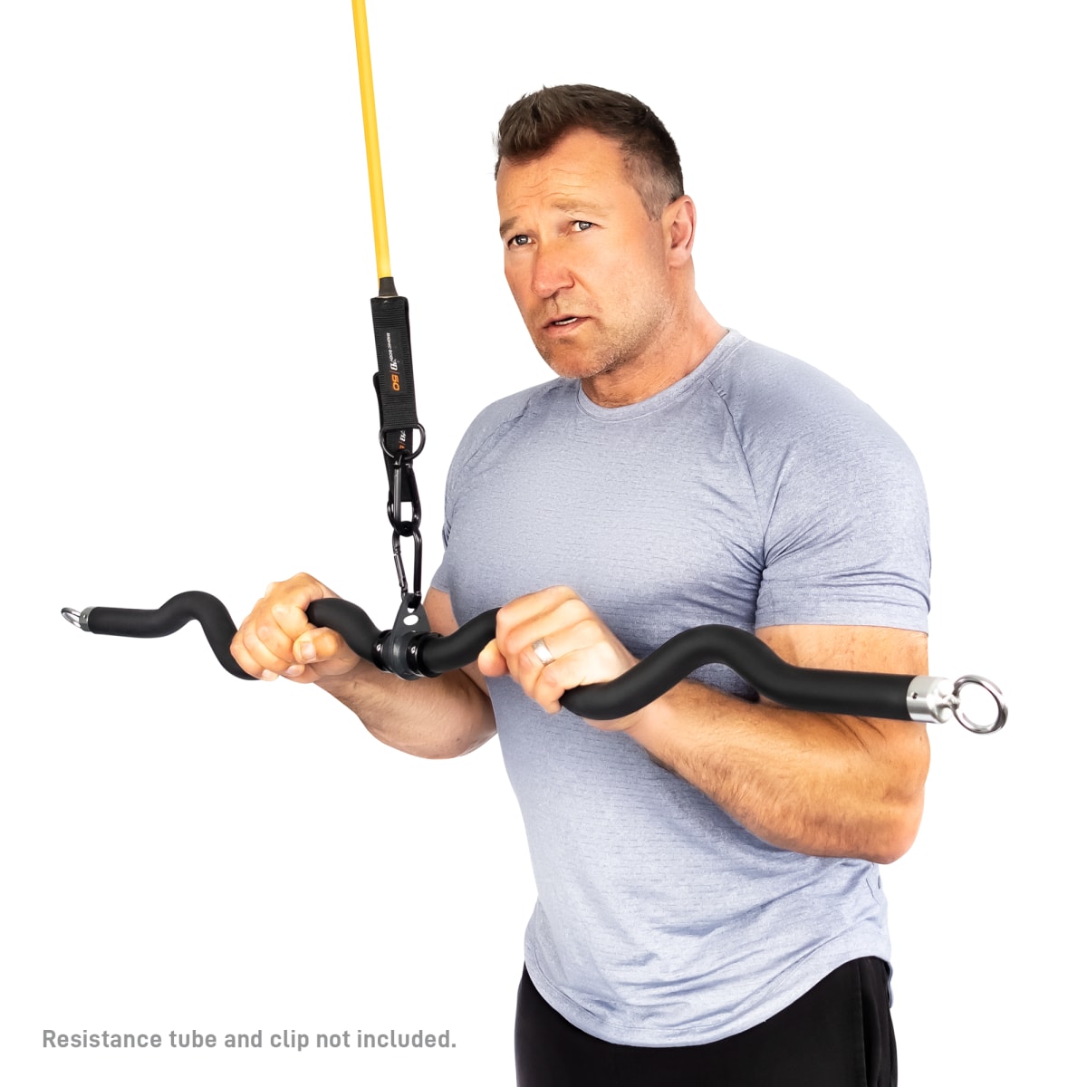 Bionic Body Deluxe Exercise Bar for Lats, Curls and More BBEB-7355