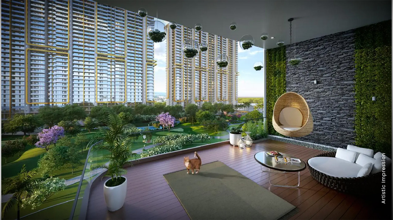 Large Balcony