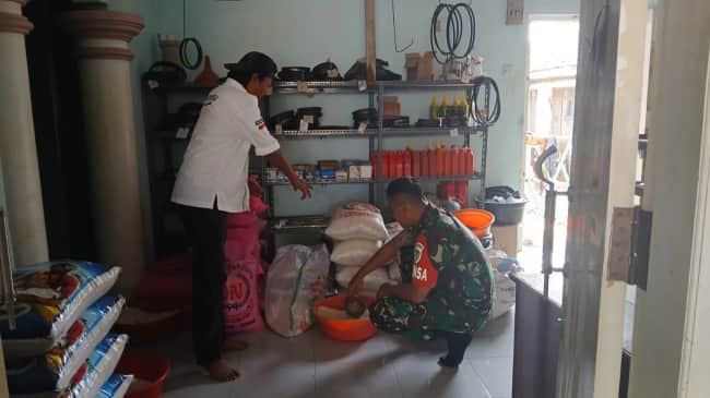 Harga Sembako di Kecamatan Krangkeng Merangkak Naik! Babinsa Temukan Lonjakan di Telur hingga Daging Sapi