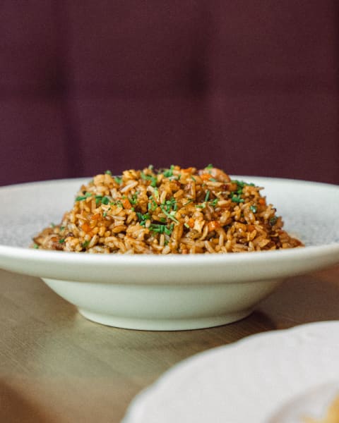 12D. - Arroz frito con Pollo