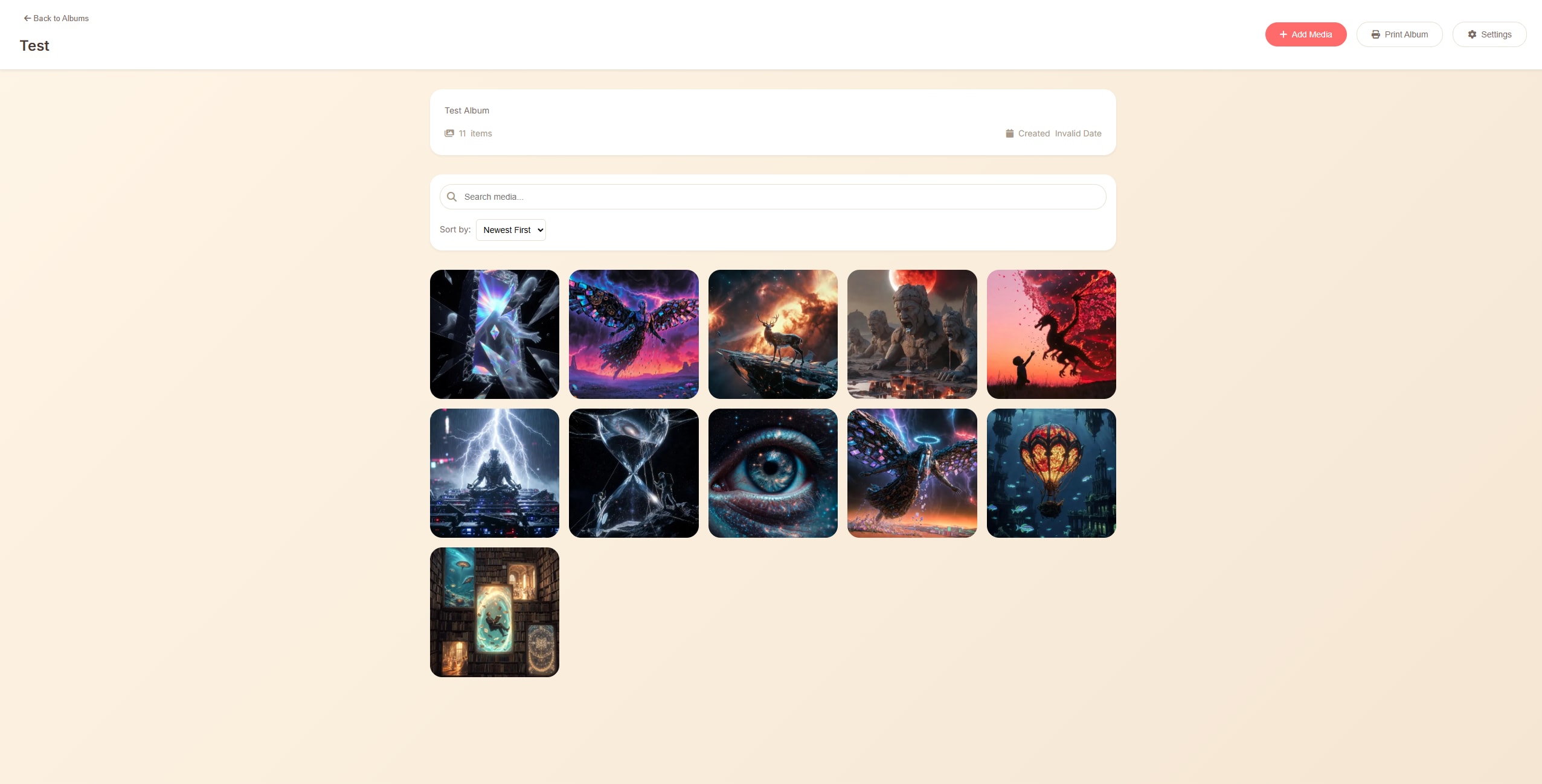 Family Memory Vault screenshot 2